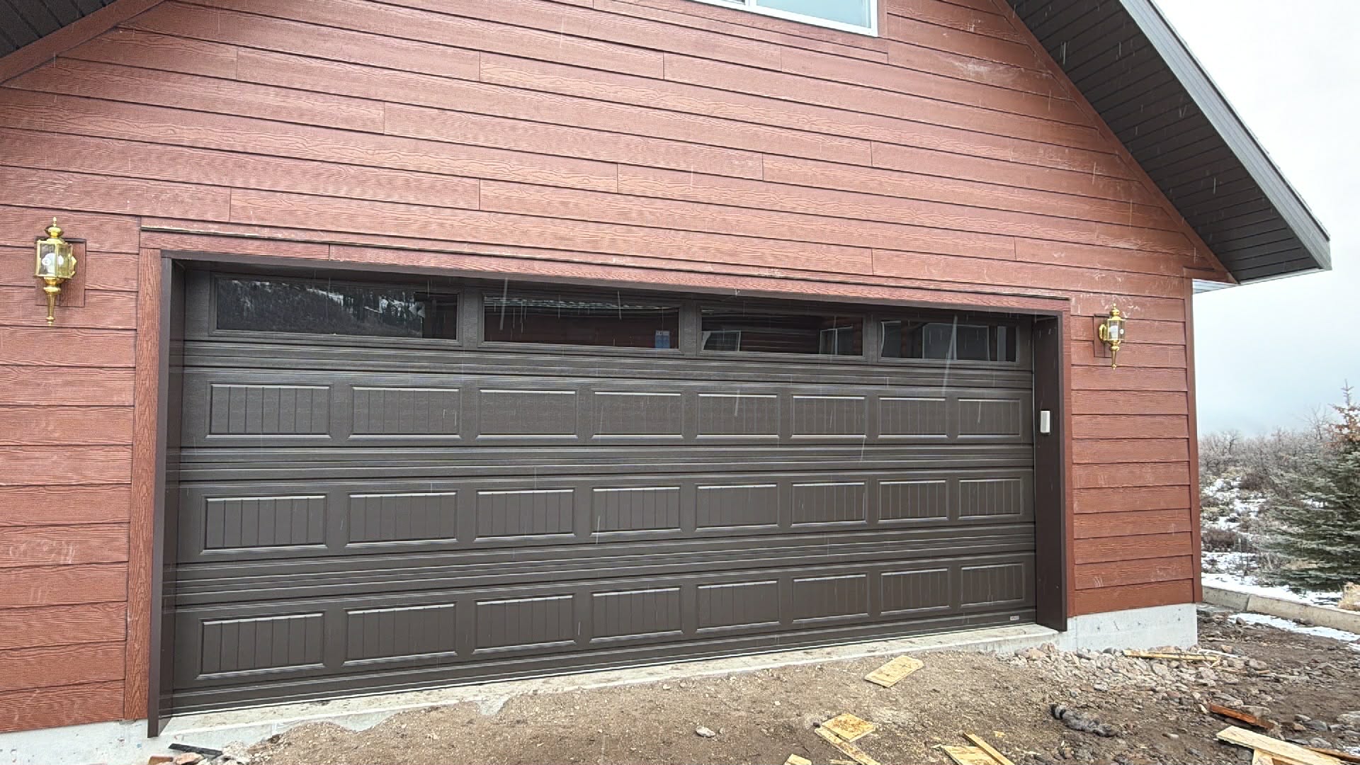 Mountain home siding